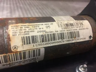 1698600005 Подушка безопасности Mercedes A W169 Арт e12470013, вид 3