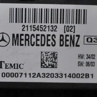 2115452132 Блок комфорта Mercedes E W211 Арт e12467059, вид 3