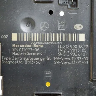A2129003822 Блок комфорта Mercedes E C207 Арт e12467039, вид 7