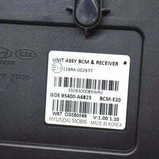 95400A6825 Блок комфорта Hyundai i30 FD Арт e12466511, вид 6