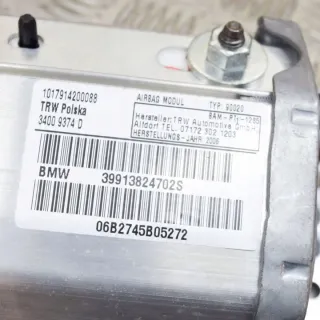 34009374D Подушка безопасности BMW 3 E90/E91/E92/E93 Арт e12466296, вид 7