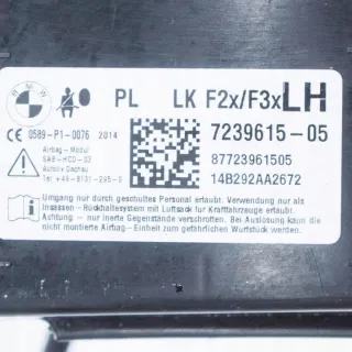 619059001B Подушка безопасности BMW 1 F20/F21 Арт e12466128, вид 7