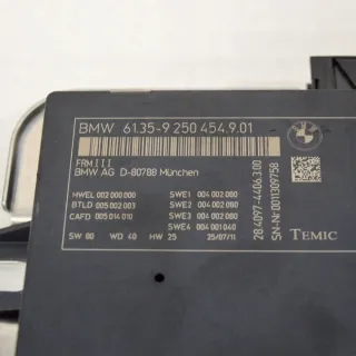 9250454 Блок управления светом BMW 5 F10/F11/GT F07 Арт e12463048, вид 7