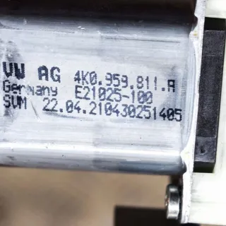 4K0959811A Моторчик стеклоподъемника Volkswagen ID4 Арт e12459613, вид 6