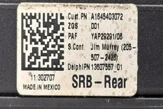 W251, 1645403072 Блок предохранителей Mercedes R W251 Арт e12440949, вид 1