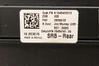 W251, A1645400272 Блок предохранителей Mercedes ML W164 Арт e12440923, вид 4