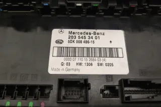 C209 2035453401 Блок предохранителей Mercedes C W203 Арт e12439992, вид 1