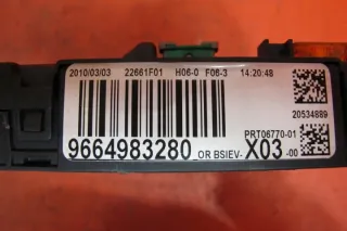 9664983280 Блок предохранителей Citroen C3 2 Арт e12436566, вид 3