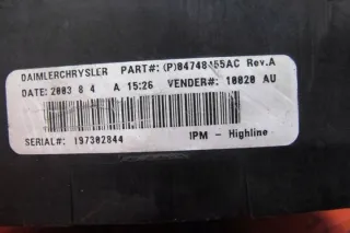04748479AC Блок предохранителей Chrysler Voyager 4 Арт e12436425, вид 3