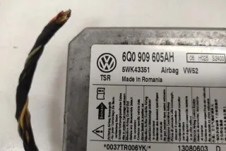 6Q0909605AH Блок AirBag Volkswagen Caddy 3 Арт e12428643, вид 2