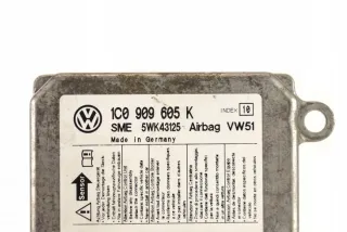 1C0909605K Блок AirBag Skoda Fabia 2 Арт e12428412, вид 2