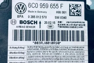 6C0959655F Блок AirBag Skoda Fabia 3 Арт e12428411, вид 3