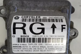 04748604AA Блок AirBag Chrysler Voyager 4 Арт e12427279, вид 2