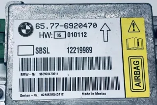 6920470 Блок AirBag BMW 7 E65/E66 Арт e12426954, вид 3