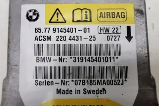 9145401 Блок AirBag BMW 5 E60/E61 Арт e12426872, вид 2