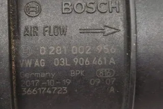 0281002956 Расходомер воздуха Audi A4 B8 Арт e12425890, вид 2