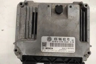 03G906021 Блок управления двигателем Volkswagen Caddy 3 Арт e12423202, вид 1