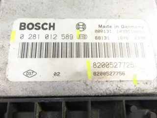8200527725 8200527756 0281012589 Блок управления двигателем Renault Megane 2 Арт e12422573, вид 7