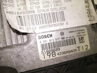 0281013577 51809689 Блок управления двигателем Fiat Bravo 2 Арт e12420581, вид 2