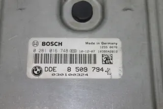 N57D30B 0281016748 8573557 8513169 8509794 nr:0016 Блок управления двигателем BMW 5 F10/F11/GT F07 Арт e12420179, вид 2