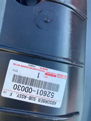 52601-0D030 53289-0D130 Декоративная крышка двигателя Toyota Yaris 3 Арт e12420162, вид 3