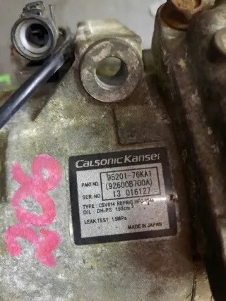95201-76KA1 Компрессор кондиционера Suzuki Grand Vitara JT Арт e12418291, вид 6