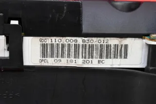 09181201BC Щиток приборов (приборная панель) Opel Astra G Арт e12410268, вид 8