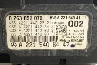 W221 2214422321 Щиток приборов (приборная панель) Mercedes S W221 Арт e12410193, вид 3