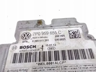 7P0959655C Блок AirBag Volkswagen Touareg 2 Арт e12409578, вид 2