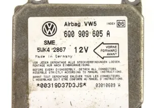 6Q0909605A Блок AirBag Volkswagen Golf 4 Арт e12409557, вид 4