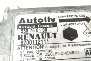 KC01_ 550760100 Блок AirBag Renault Kangoo 1 Арт e12409456, вид 2