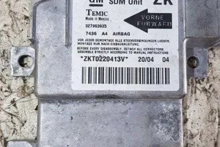13158713 Блок AirBag Opel Astra H Арт e12409372, вид 2
