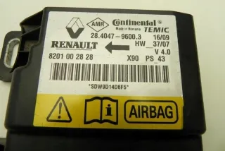 8201002828 Блок AirBag Dacia Logan 2 Арт e12408984, вид 3