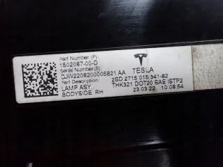 1502087-00-D 1502087-00 Фонарь задний правый Tesla model Y Арт e12400210, вид 5