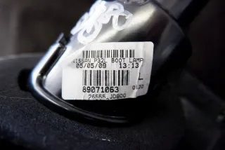 26555JD800 Фонарь задний левый Nissan Qashqai 2 Арт e12399603, вид 1