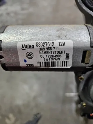 3C9955711 Моторчик стеклоочистителя фар Volkswagen Passat B6 Арт e12396148, вид 8