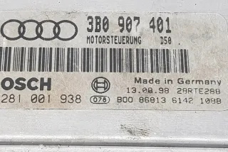 3B0907401 Блок управления двигателем Volkswagen Passat B5 Арт e12393315, вид 1