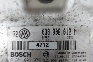 038906012M Блок управления двигателем Volkswagen Golf 4 Арт e12393039, вид 2