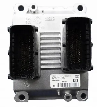 24420560 0261207721 Блок управления двигателем Opel Corsa C Арт e12391198, вид 2