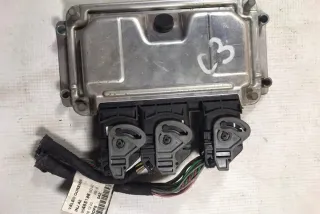 0261207858 Блок управления двигателем Citroen C3 1 Арт e12389289, вид 1