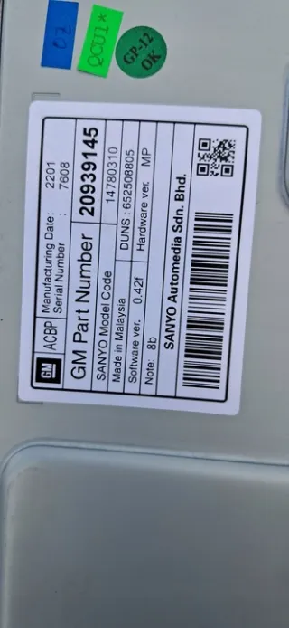 13223793 Блок навигации Opel Astra J Арт e12385249, вид 8