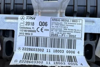 W222, 2228603302 Подушка безопасности Mercedes S W222 Арт e12380030, вид 7