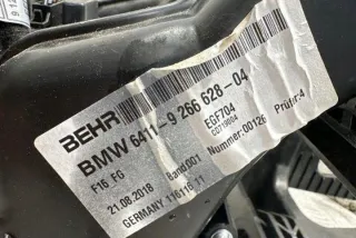 EGF704 Отопитель в сборе (печка) BMW 5 F10/F11/GT F07 Арт e12376502, вид 1