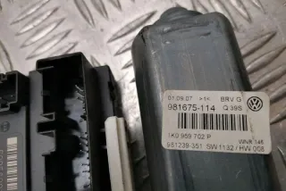 981675114 Моторчик стеклоподъемника Volkswagen Passat B6 Арт e12372209, вид 4