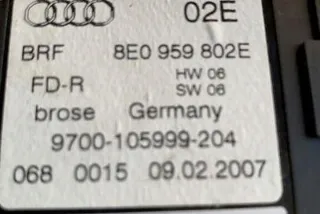 8E0959802E Моторчик стеклоподъемника Audi A4 B7 Арт e12369529, вид 2