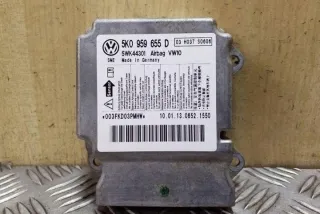 5K0959655D Блок AirBag Volkswagen Golf 6 Арт e12364967, вид 3