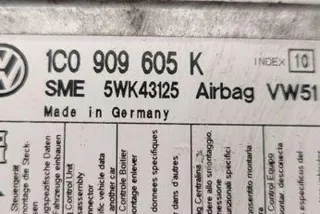 1C0909605K Блок AirBag Skoda Roomster 1 Арт e12364847, вид 2