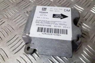 F75_ 24416704 Блок AirBag Opel Zafira A Арт e12364590, вид 4