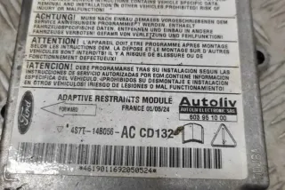 4S7T14B056ACCD132 Блок AirBag Ford Mondeo 3 Арт e12363944, вид 2