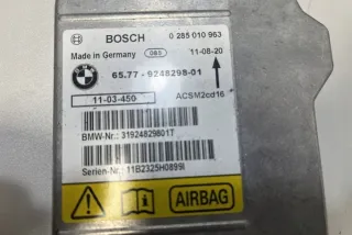 9248298 Блок AirBag BMW 3 E90/E91/E92/E93 Арт e12363206, вид 5